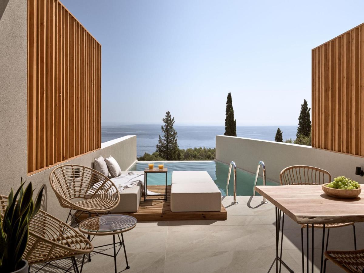 The Sall Suites Complex B - Iconic Sea Views, By Zantewize アギオス・ニコラオス エクステリア 写真