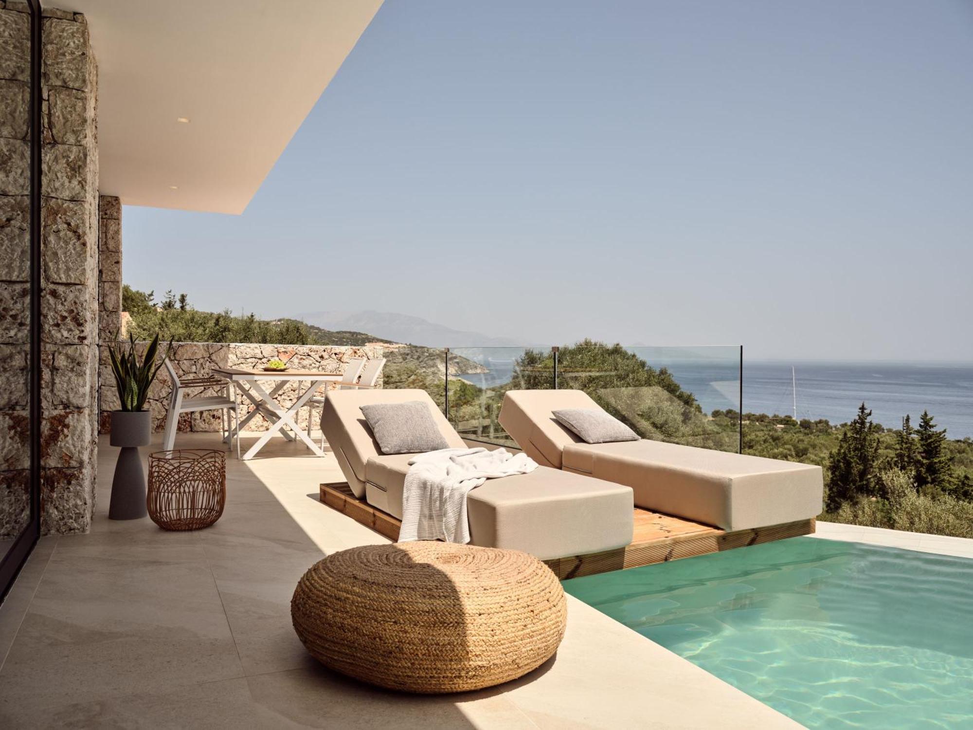 The Sall Suites Complex B - Iconic Sea Views, By Zantewize アギオス・ニコラオス エクステリア 写真